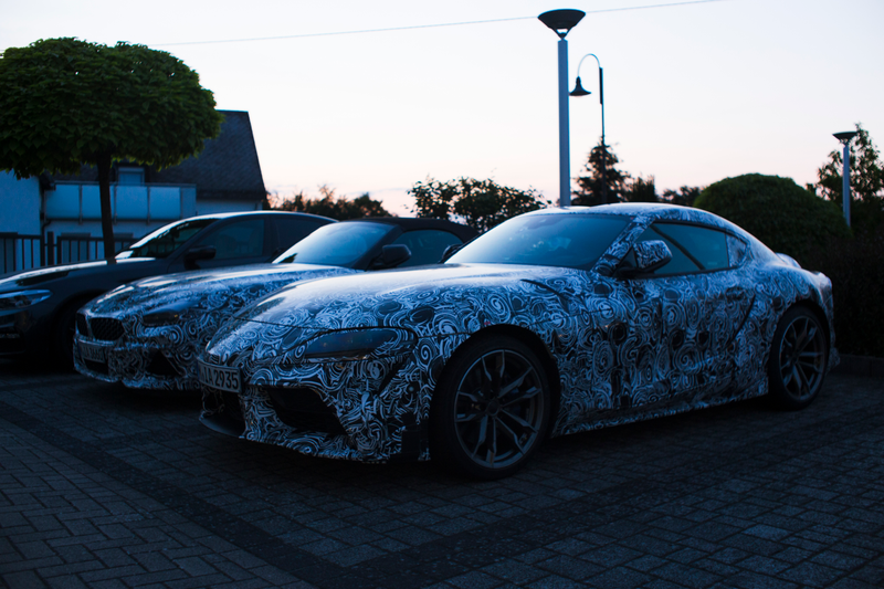 Illustration for article titled Oh Cool It's the Toyota Supra and BMW Z4 Just Hanging Out